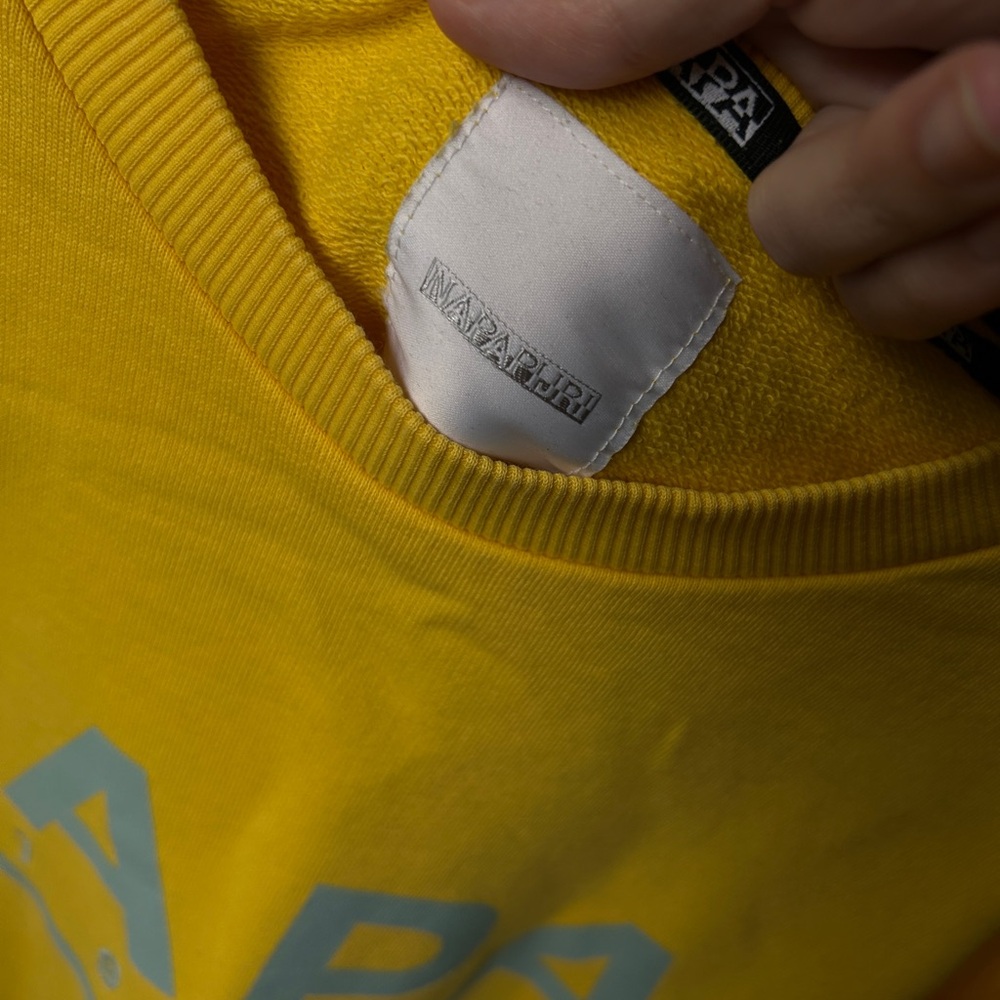 Napapijri by Martine Rose Yellow Crewneck Sweater - Picture 3 of 7